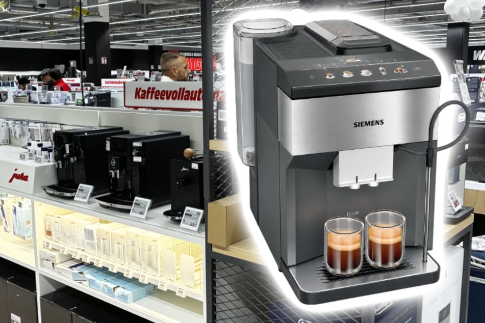 MediaMarkt verkauft Kaffeevollautomat von Siemens 70 Prozent günstiger