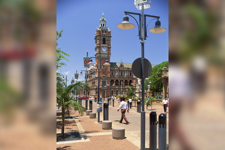 Das Rathaus von Pietermaritzburg mit seinem 47 Meter hohen Glockenturm ist eines der bedeutendsten Bauwerke der Stadt.