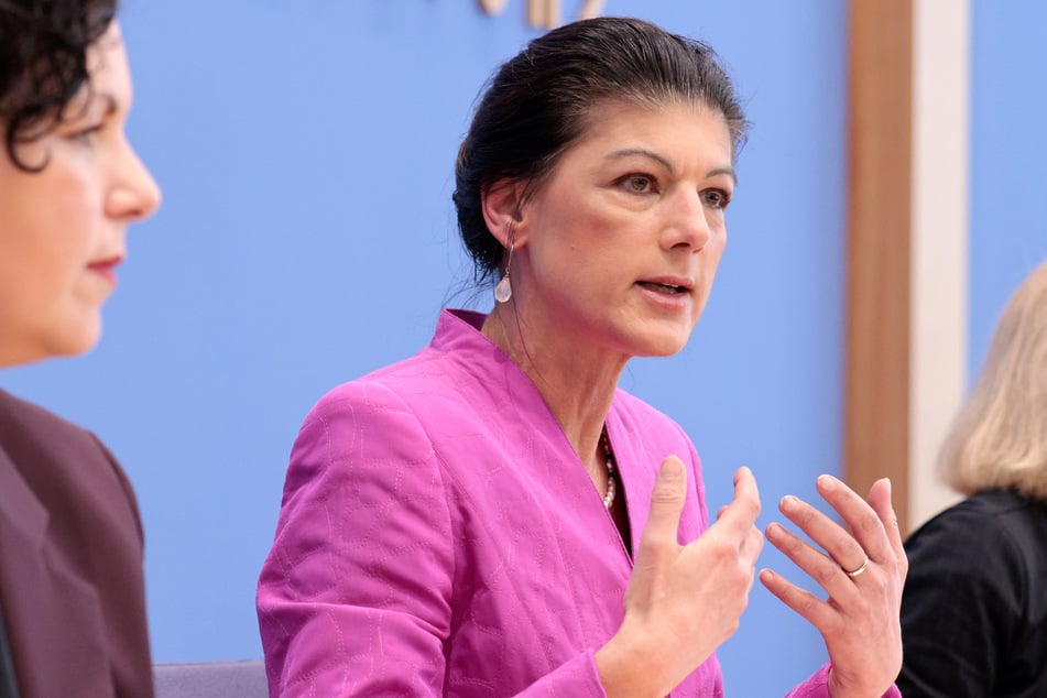 BSW-Chefin Sahra Wagenknecht (55) gibt sich nach der Wahl zuversichtlich.