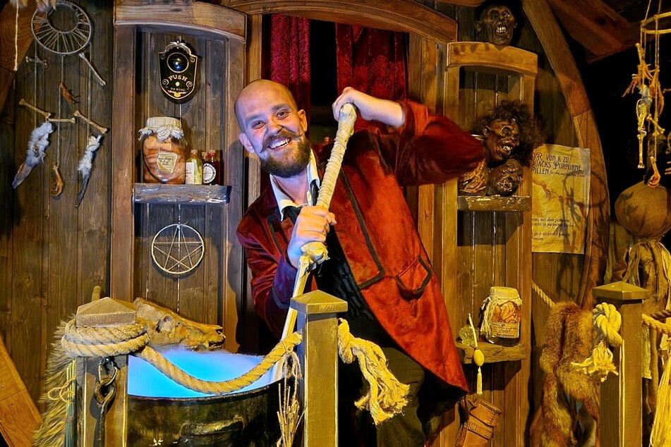 Schauspieler Eike Reinke arbeitet seit über drei Jahren im "Hamburg Dungeon".