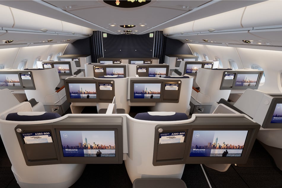 Die Lufthansa spricht von der "bequemsten Business Class" jemals.