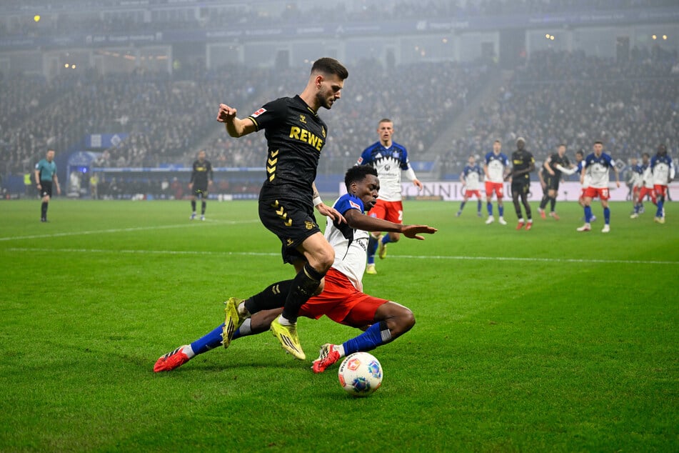 Die letzte Begegnung zwischen dem Hamburger SV und dem 1. FC Köln im Volksparkstadion endete 1:1 unentschieden.