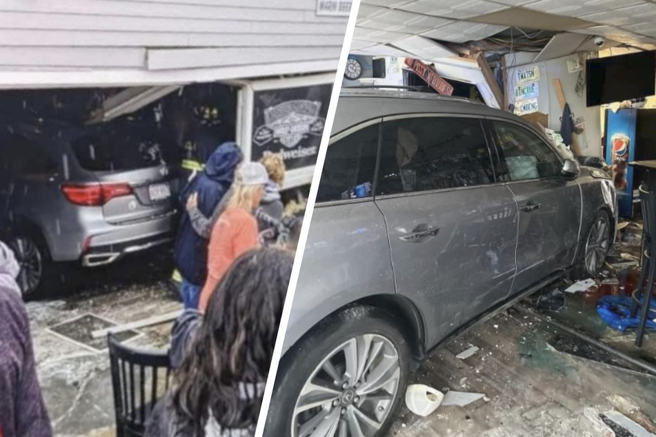 SUV crashes into crowded New Hampshire restaurant, causing serious injuries