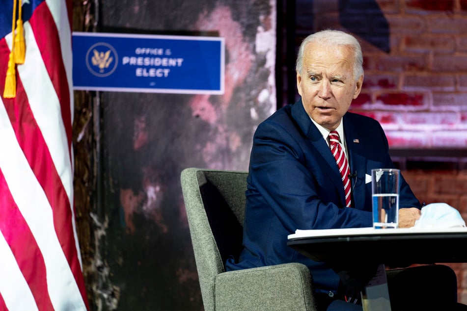 Joe Biden (78), gewählter Präsident (President-elect) der USA.