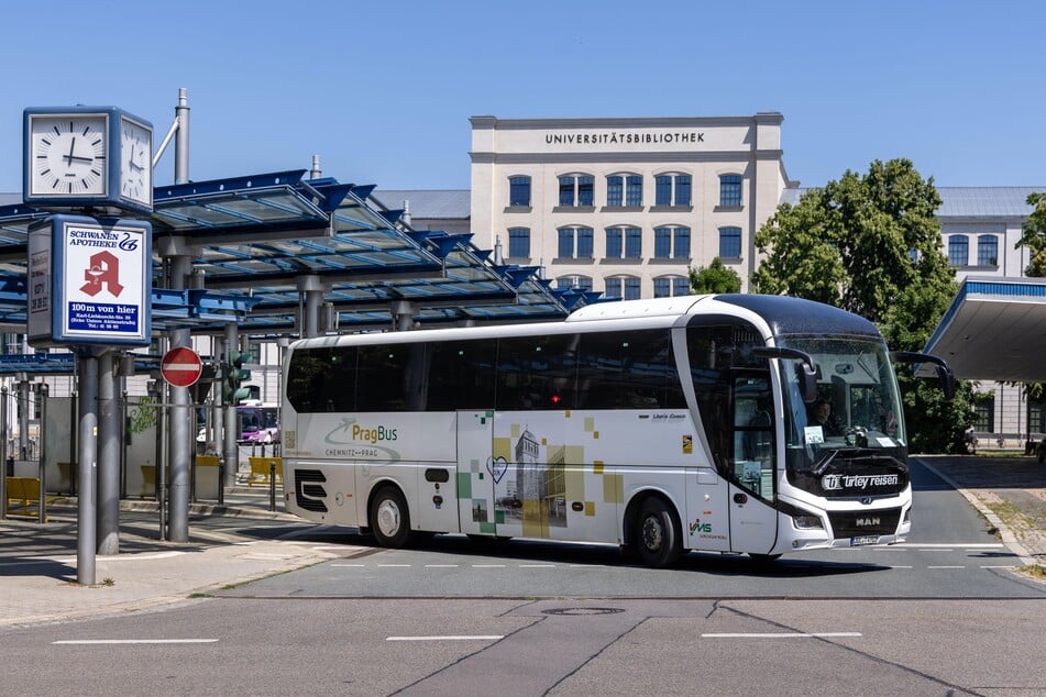 Seit April verkehrt der PragBus zwischen Chemnitz und Prag.