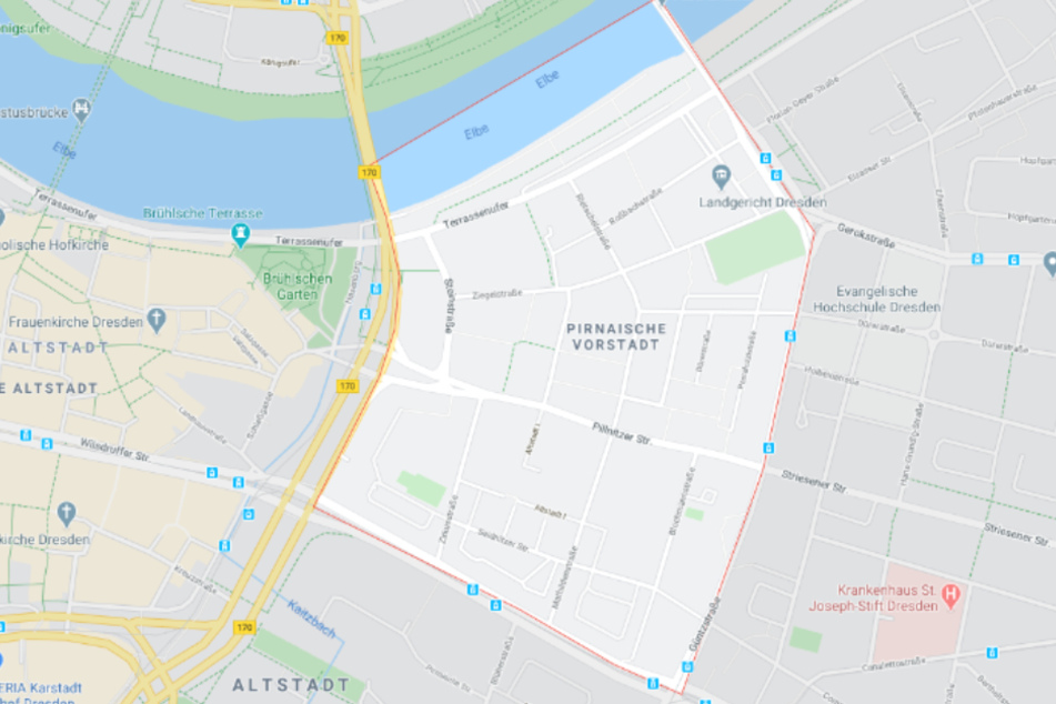 In der Pirnaischen Vorstadt zeigte ein 47-Jähriger den Hitlergruß.