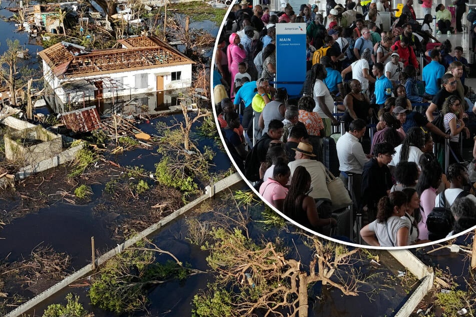 Tausende nach Hurrikan gestrandet: Deutsche mit Sondermaschine ausgeflogen