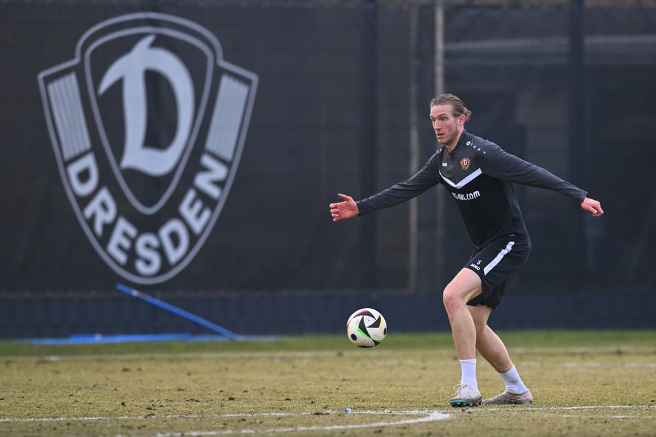 Steht nach überstandener Verletzung wieder auf dem Trainingsplatz: Dynamos Vinko Sapina (29).