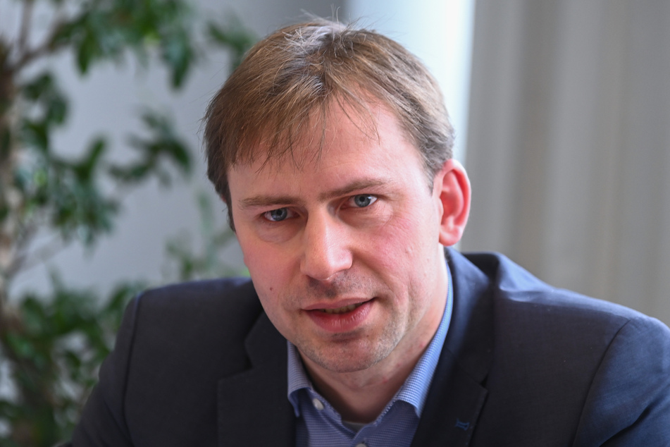 Der SPD-Landtagsabgeordneter Holger Mann lobte den friedlichen Gegenprotest.