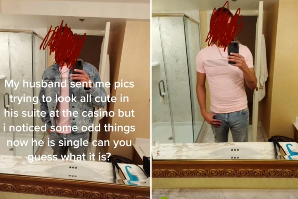 Mann schickt Ehefrau ein Selfie – als sie dieses Detail sieht, macht sie Schluss
