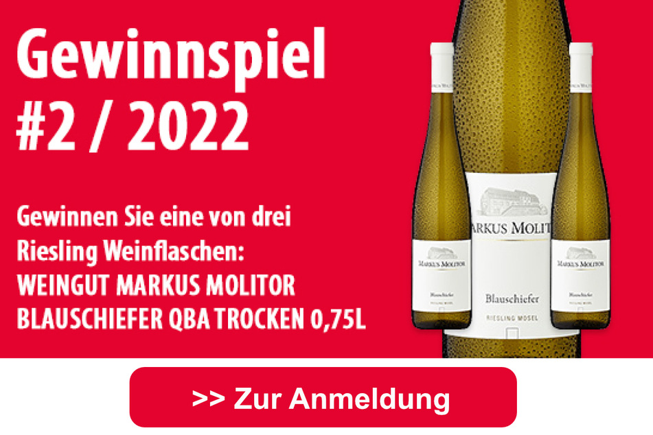 Gewinne eine erfrischende Flasche Riesling!