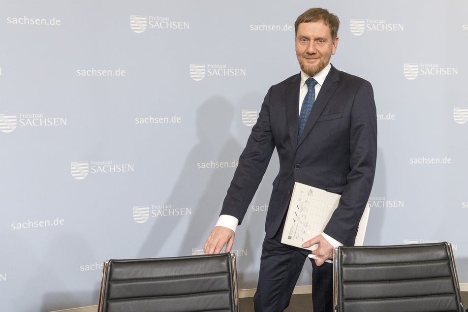 "Auf einem guten Weg": Sachsens Ministerpräsident Michael Kretschmer (50, CDU).