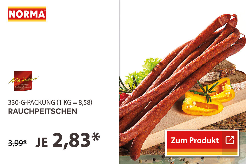 Rauchpeitschen für 2,83 Euro.