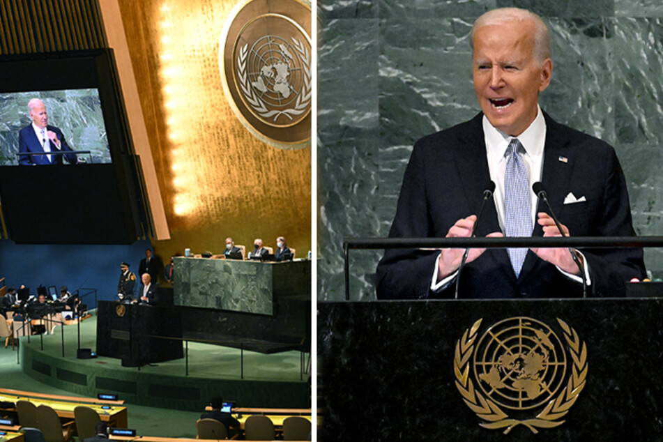 Biden rails against Russia, says Ukraine war makes "blood run cold" at UNGA