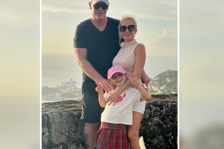 Zusammen mit Tochter "JJ" leben Peggy Jerofke (49) und Steff Jerkel (55) schon seit mehreren Jahren auf Mallorca.