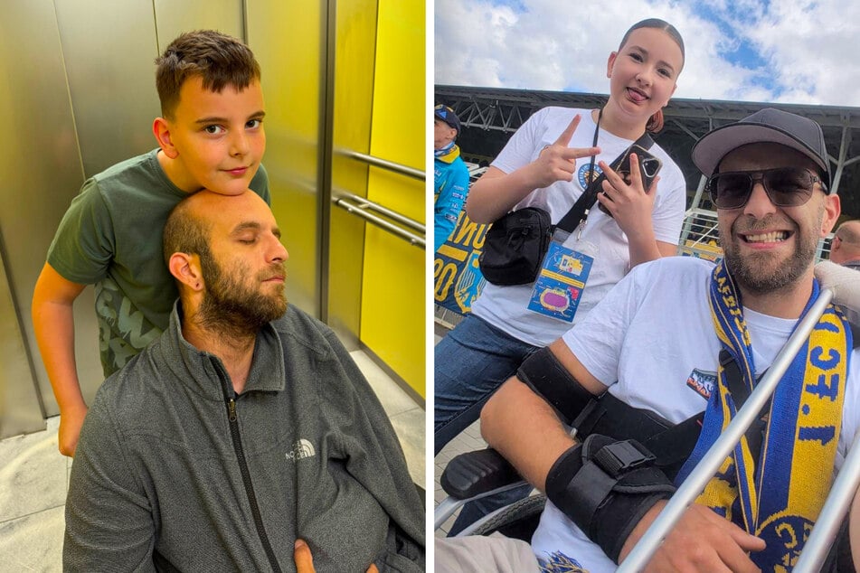 Seine Kinder haben ihn im Krankenhaus besucht und auch gemeinsame Unternehmungen sind immerhin schon wieder möglich.