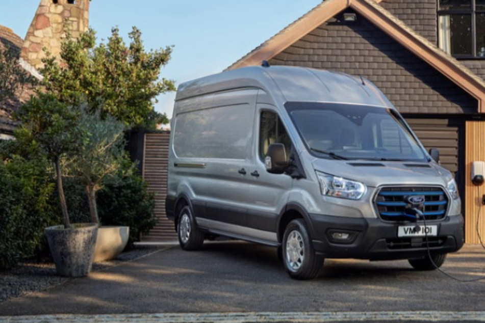 Der neue E-Transit von Ford soll ab Frühjahr 2022 ausgeliefert werden.