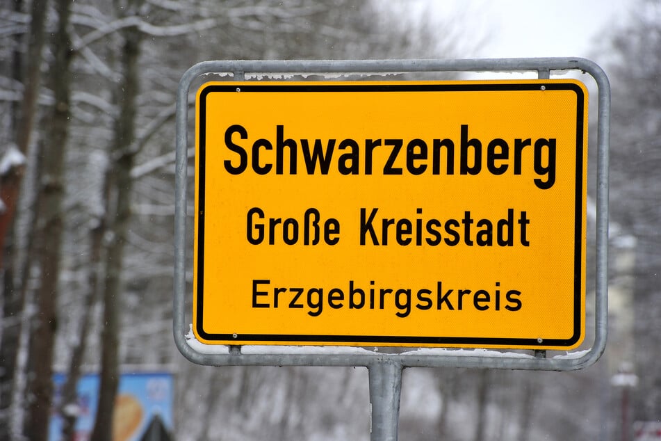 Die Täter suchten das Einkaufszentrum in Schwarzenberg heim.