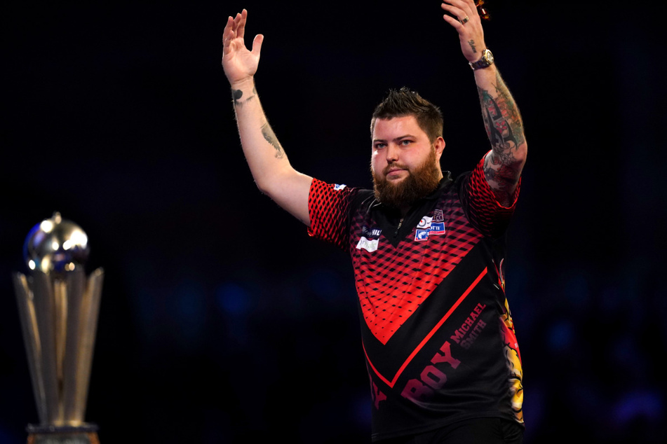 Der bezwungene Michael Smith (31) unterlag wie schon 2019, dem Niederländer Michael van Gerwen (32).