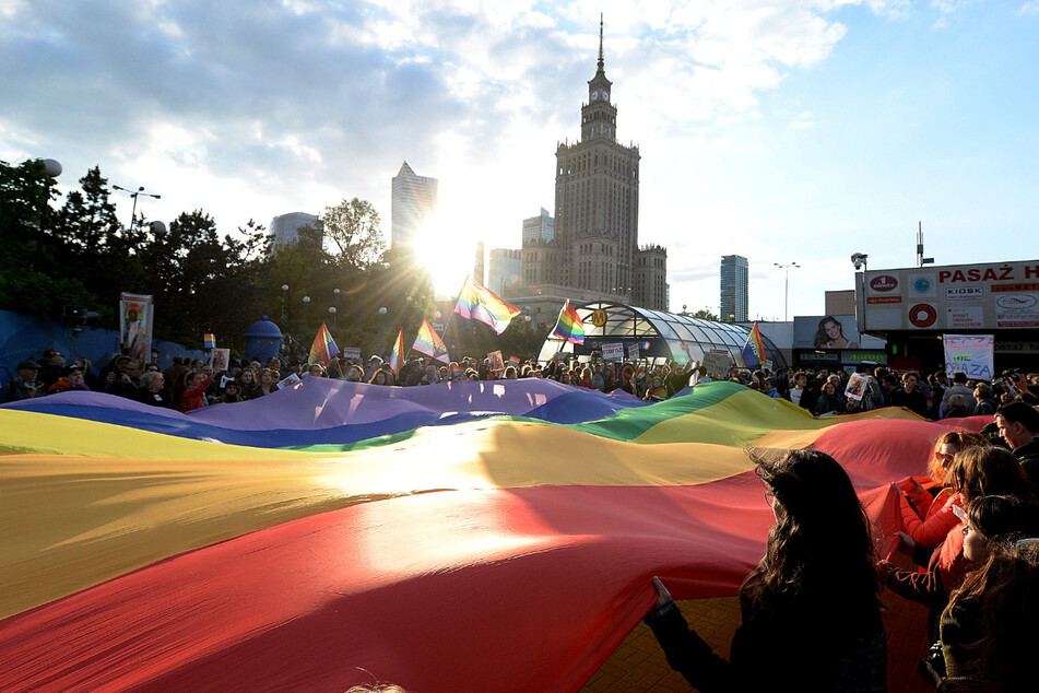 In Polen kommt es immer wieder zu Protesten der LGBT-Aktivistin. (Archivbild)