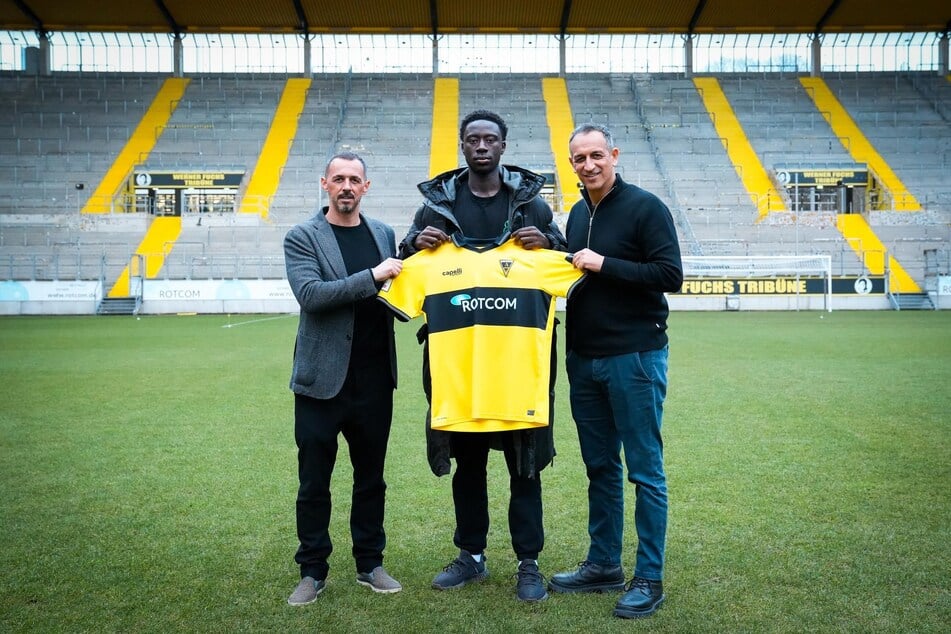 Omar Sillah (22, M.) soll Aachen zum Klassenerhalt in der 3. Liga ballern.