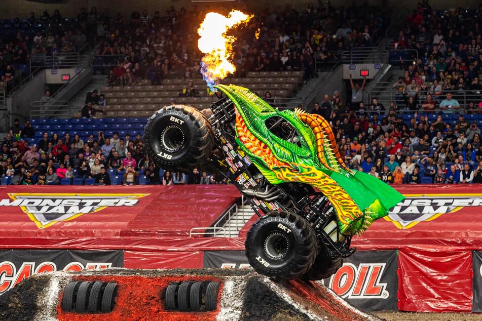 Am 1. und 2. Juli findet der Monster Jam in Dresden statt.