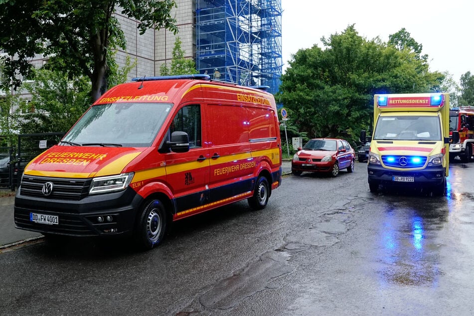 Schwer verletzt musste ein Arbeiter (38) vom Rettungsdienst abtransportiert werden.