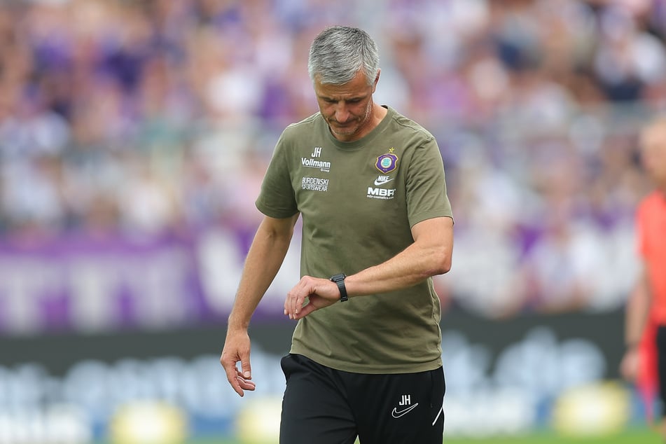 Läuft die Zeit von Jens Härtel (56) beim FC Erzgebirge schon ab?