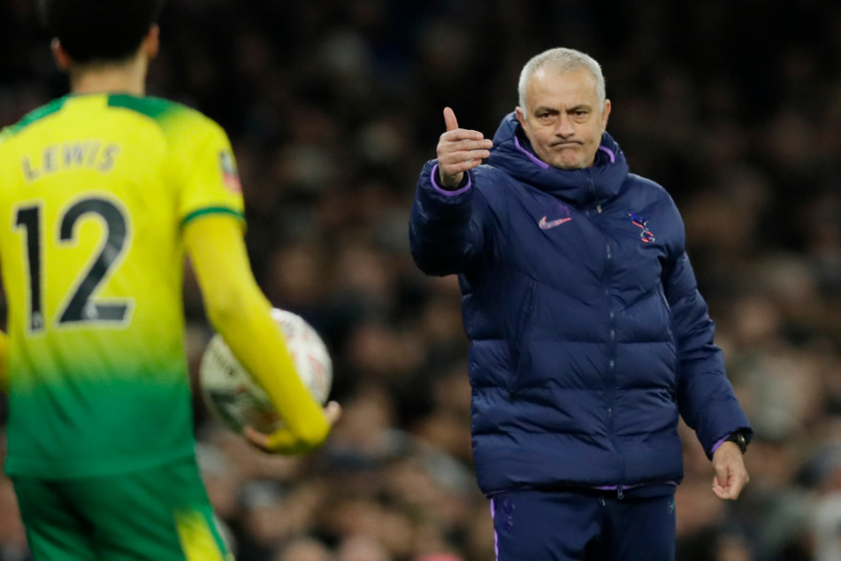 War mit der Leistung seines Teams trotz der Niederlage eigentlich ganz zufrieden: Jose Mourinho.