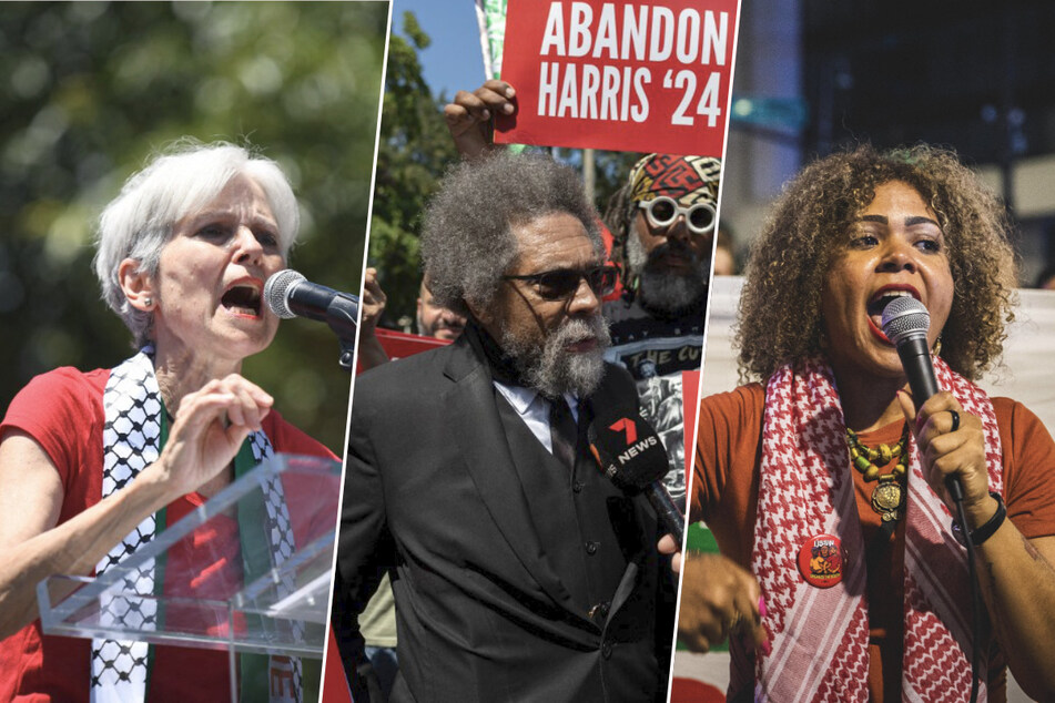 Jill Stein, Claudia De la Cruz, and Cornel West urge voters to Abandon Harris over Gaza