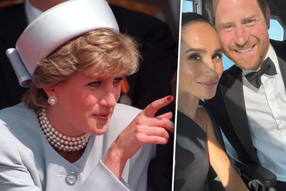 In Andenken an Prinzessin Diana: Meghan sorgt mit besonderem Schmuckstück für Aufsehen