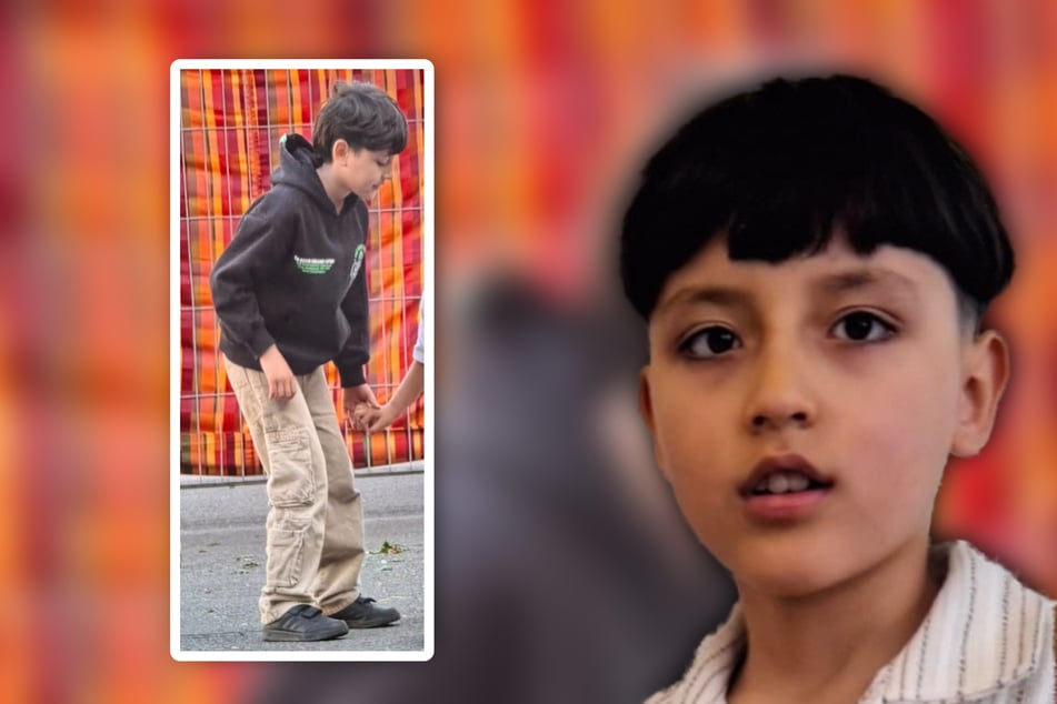 In diesem Outfit wurde der Achtjährige zuletzt gesehen. Die Polizei bittet um Hinweise zum Aufenthaltsort des Jungen.