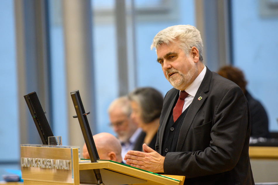 Sachsen-Anhalts Wissenschaftsminister Armin Willingmann (60, SPD) lobte den Umgang der Hallenser Uni-Leitung mit den Klima-Aktivisten.