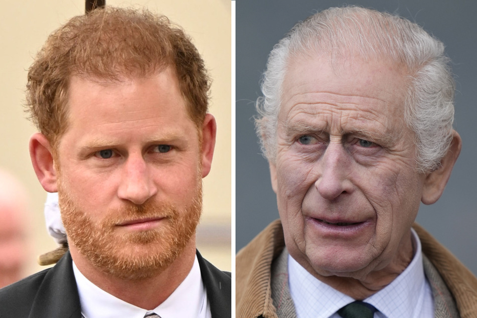 Prinz Harry (39, l.) und König Charles (75) werden sich in London nicht sehen.