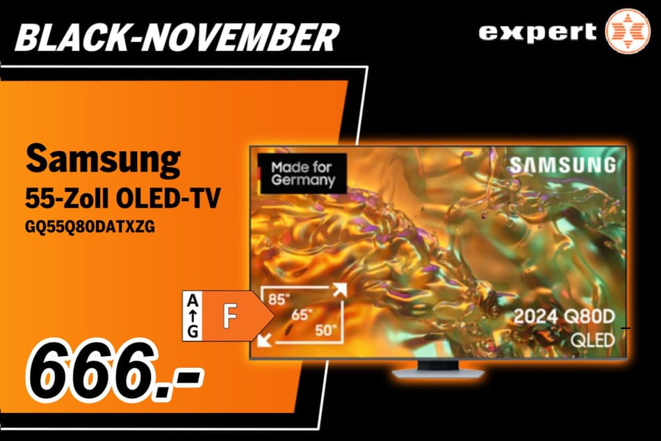 Der 55-Zoll Samsung OLED-TV für 666 Euro.