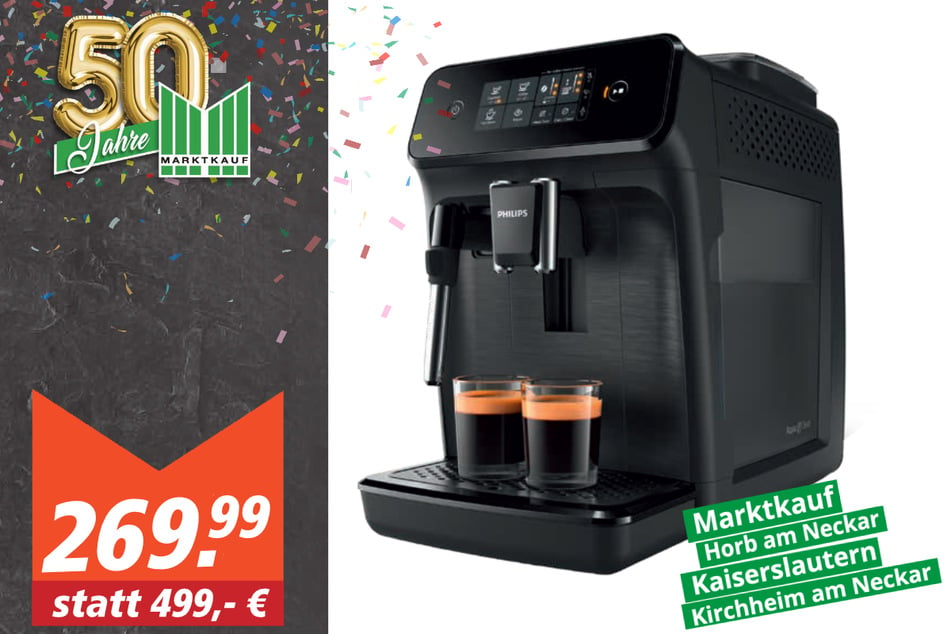 Philips Kaffeevollautomat EP1220/00 Panarello
für 269,99 Euro