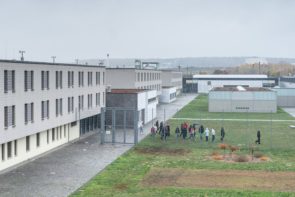 Die Justizvollzugsanstalt Dresden am Hammerweg.
