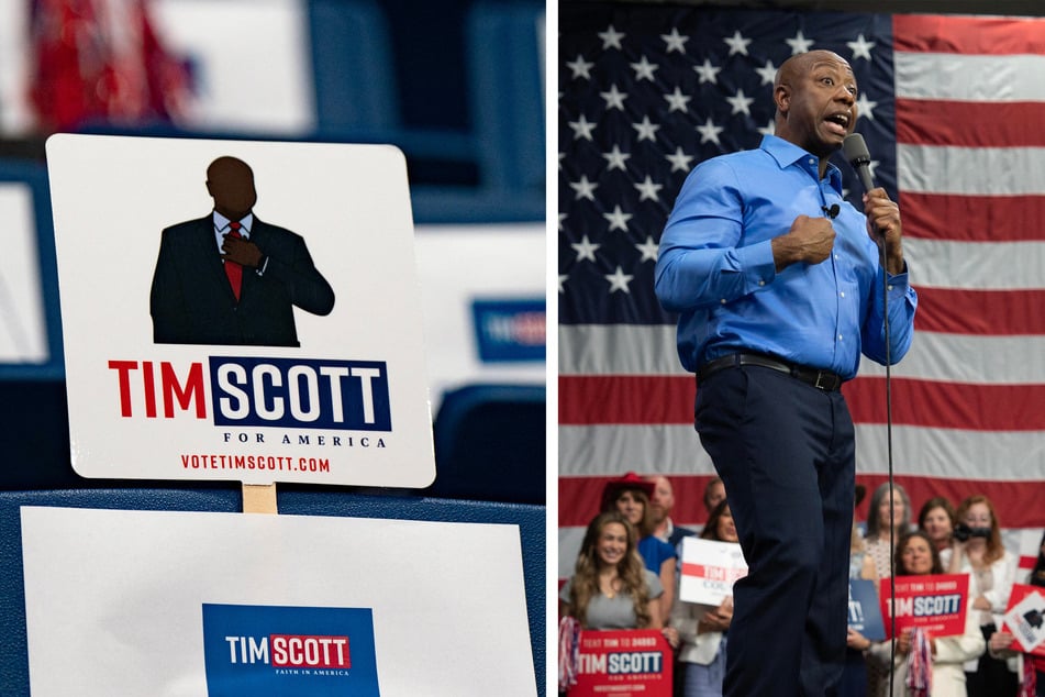 Senator Tim Scott dives into 2024 presidential race as Donald Trump takes a swipe