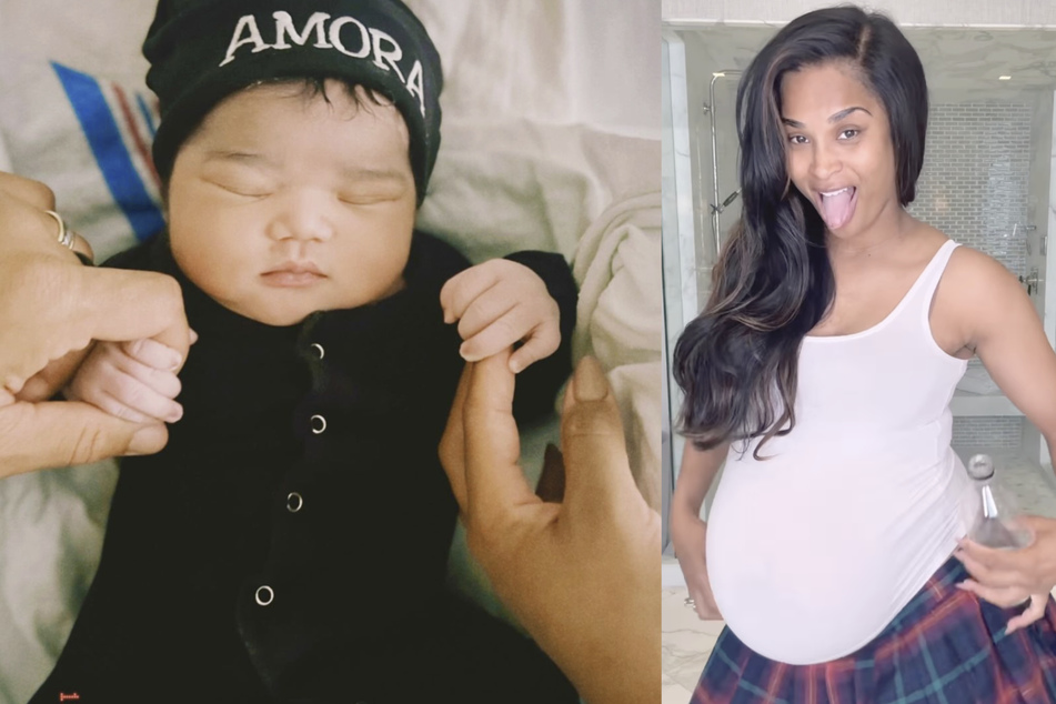 Sängerin Ciara (38) hat ihr viertes Kind auf die Welt gebracht: Amora Princes Wilson.