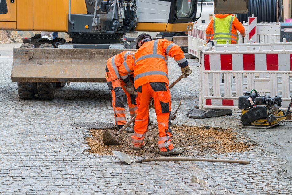 Beim Thema Sicherheit fallen laut der Landesdirektion Sachsen die Hälfte der Baustellen in Chemnitz durch (Symbolbild).