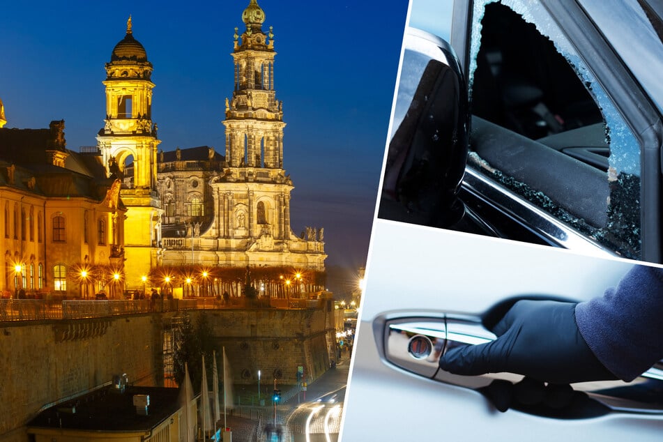 Dresden: Kaputte Scheiben, geklaute Taschen: Auto-Einbrecher schlagen in Dresden erneut zu
