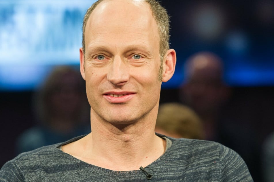 Joachim Meyerhoff (53), Schauspieler und Buchautor, sitzt im NDR-Studio. (Archivbild)