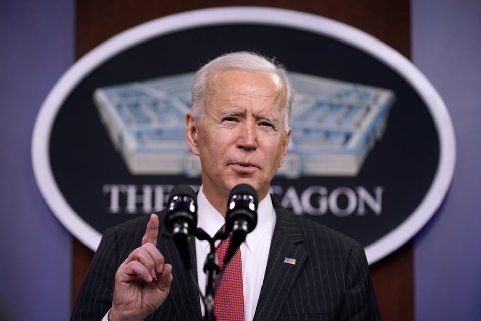 Er will den "Wettbewerb" mit China gewinnen: US-Präsident Joe Biden (78) sprach zu Mitarbeitern des Verteidigungsministeriums im Pentagon.