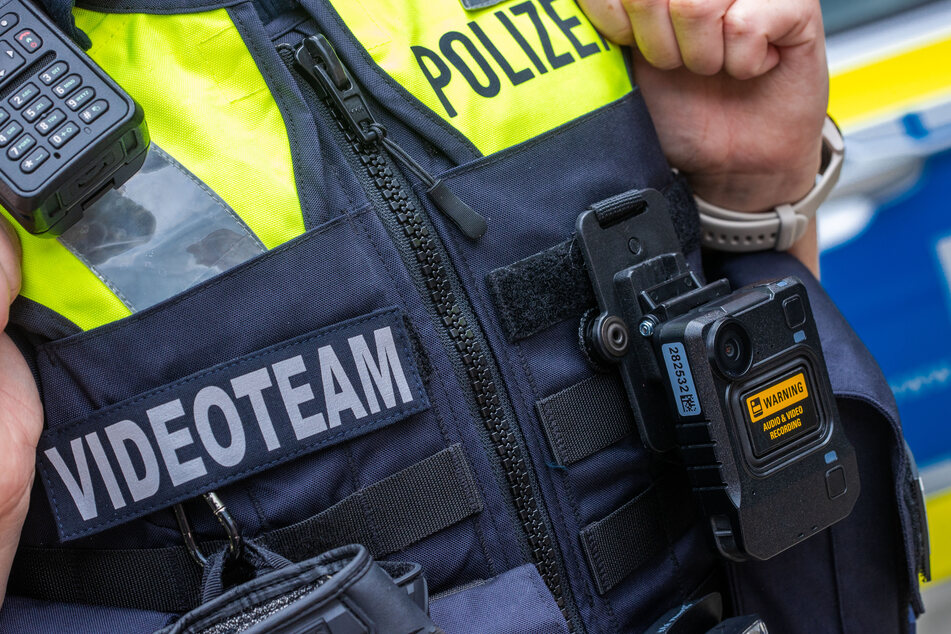 Erstmals kamen 2021 auch Body-Cams bei der sächsischen Polizei zum Einsatz.