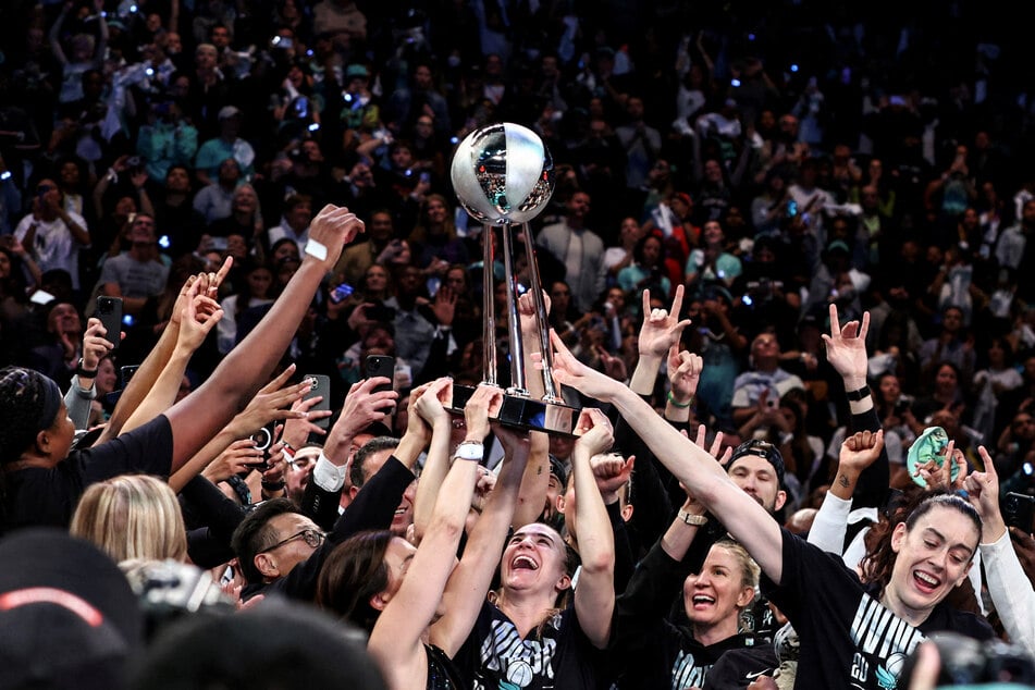 The New York Liberty won the first WNBA title in franchise history after a thrilling overtime win over the Minnesota Lynx Sunday.