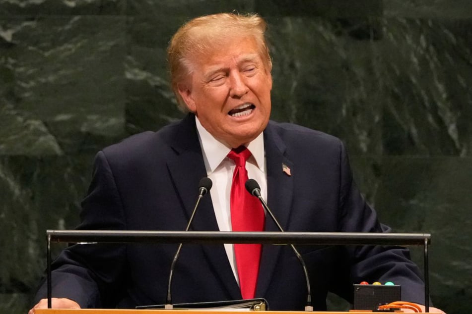 US-Präsident Donald Trump verteidigte die Angriffe auf den Iran in seiner Rede bei der UN-Vollversammlung in New York.