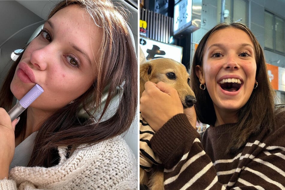 Millie Bobby Brown has been sporting the TikTok-famous "Scandi hairline" look since March.