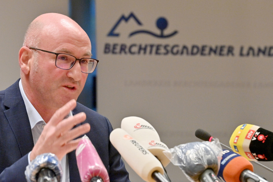 Landrat Bernhard Kern nennt besorgniserregende Entwicklung: "Die Covid-Patienten werden mehr." (Archiv)
