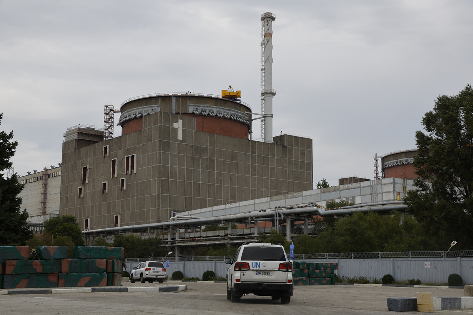 Das von Russland besetzte Atomkraftwerk Saporischschja.