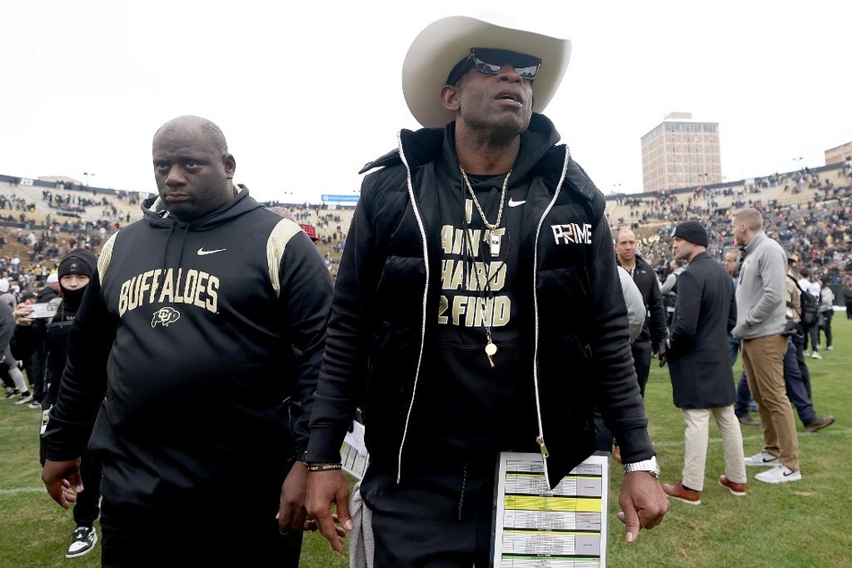 When Deion Sanders (r.) first arrived to Colorado, he infamously said, "I’m bringing my luggage with me, and it’s Louis," hinting at a big roster shakeup.